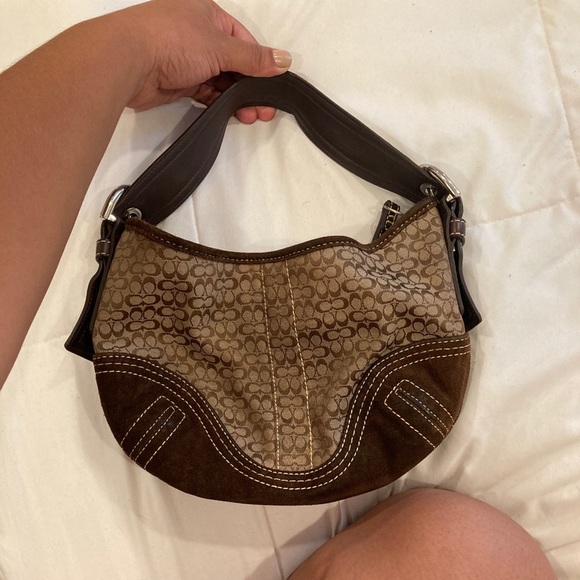 Vintage Mini Monogram Coach Purse - Picture 1 of 2